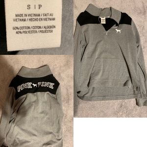 “Pink” light weight pull over